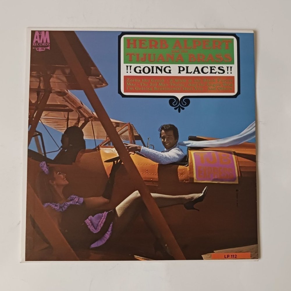 Herb Alpert and Tijuana Brass Going Places vinyl record, 1965 original record